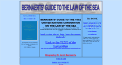 Desktop Screenshot of bernaerts-sealaw.com